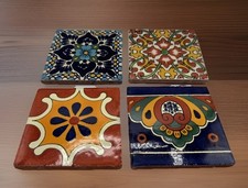 NEW Set of 4 Mexican Talavera