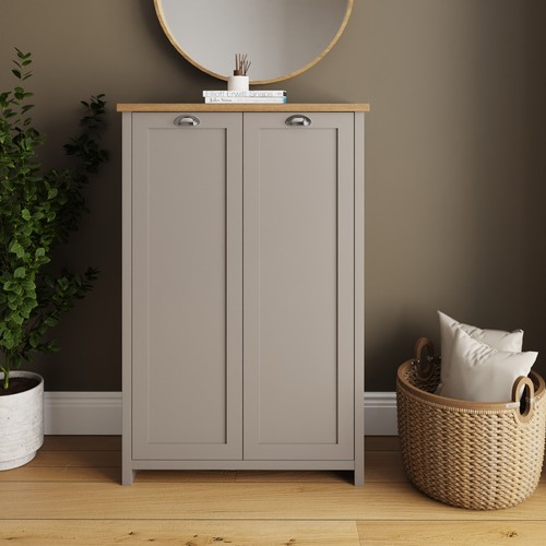 Lancaster door shoe cabinet - 2,