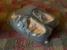 New Next Green Real Leather/suede Sheepskin Size 5 Slippers