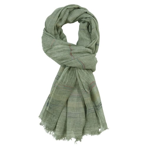 Cotton linen yarn dyed - cotton, striped