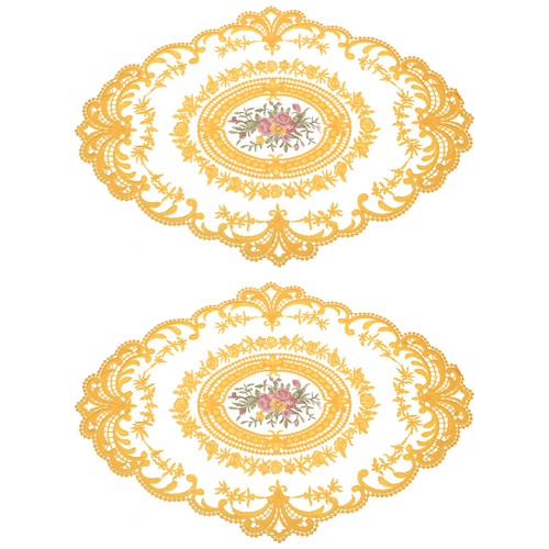 2pack 12x16in retro lace - 12x16in,