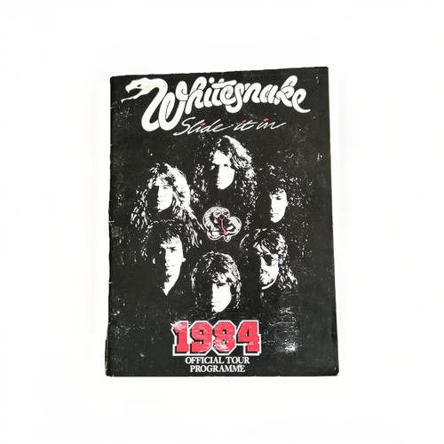 Whitesnake 1984 slide - slide, in