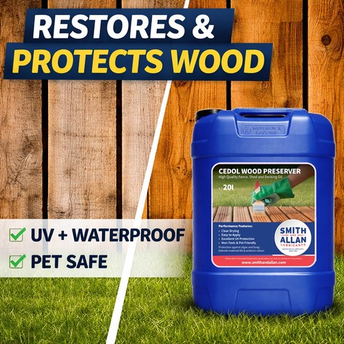 Fence treatment oil - fence, clear