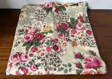 Sanderson Rose & Peony Flower Floral 100% Cotton Fabric 2m 95cm x 2m 72cm