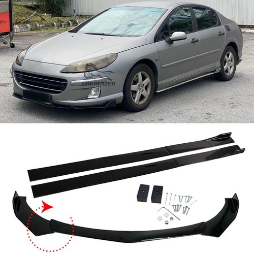 Front bumper lip spoiler - front,