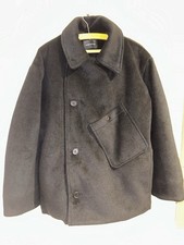 Wool Jacket Asymmetric Pocket