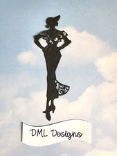 Die Cut cuts x 6 ladies