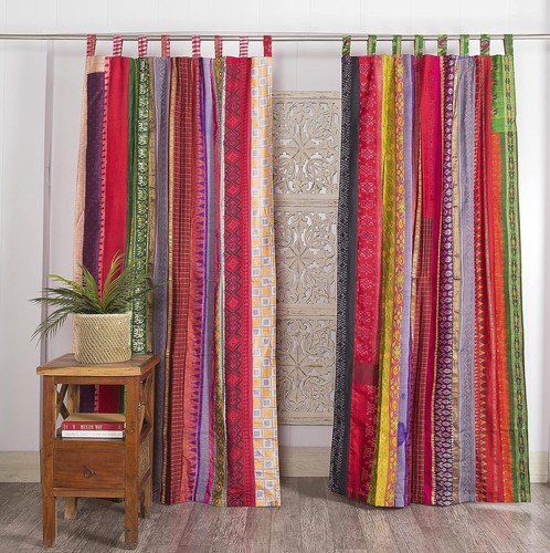 1pc indian sari - indian, patchwork