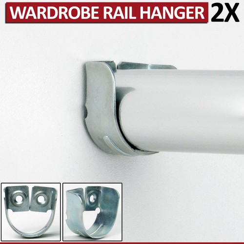 Wardrobe rail hanger - rail,