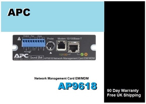 Apc smartslot ap9618 - smartslot, network