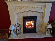 Log Burner Inset Multifuel Stove Aga STRETTON 