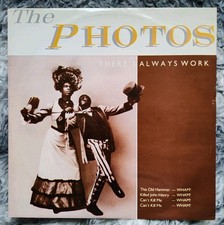 THE PHOTOS There's Always Work 12"UK 1983 New Wave WENDY WU Satan's Rats⭐VG+/EX⭐