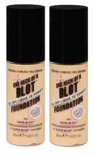 2x Soap & Glory One Heck of a Blot Foundation 30ml Fair Enough Shade