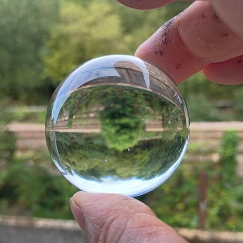 50mm solid glass spheres - glass,