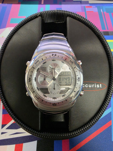 Accurist world time mb086 - time,