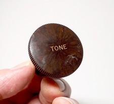 Valve Radio Tone Control Bakelite Knob Dial Vintage Items 50s.  (My Ref M20)