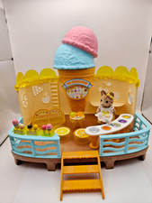 Sylvanian Families - 5228 Seaside Ice Cream Parlour Shop - Complete set