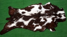 Luxury Goat hide Rug Hair on