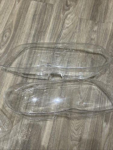 Left right headlight lens - +,