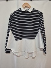 French Connection Navy Striped