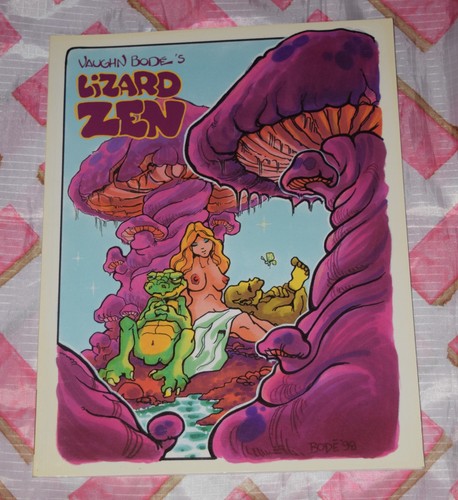 Vaughn bode lizard - lizard, zen