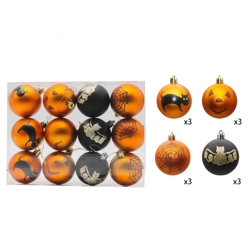 Pack mini halloween tree - of,