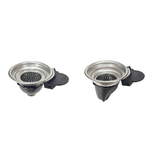 Black cup pod holder - black, 1-cup