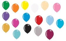 Pack Of 10 Pearlised 11" Latex Party Balloons - Multiple Choice of Colours!