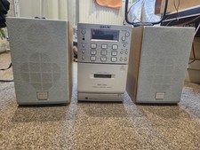 Sony PMC-D40L Micro Bookshelf Stereo System with CD Tape Player, Radio VGC