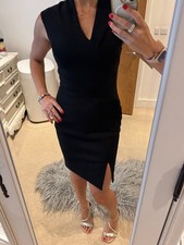 Ted Baker Black Sculpted Midi