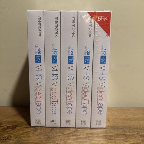 New memorex vhs - video, tapes