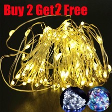 Small Micro Fairy Lights Battery Powered String Lights for Bedroom Chirstmas UK