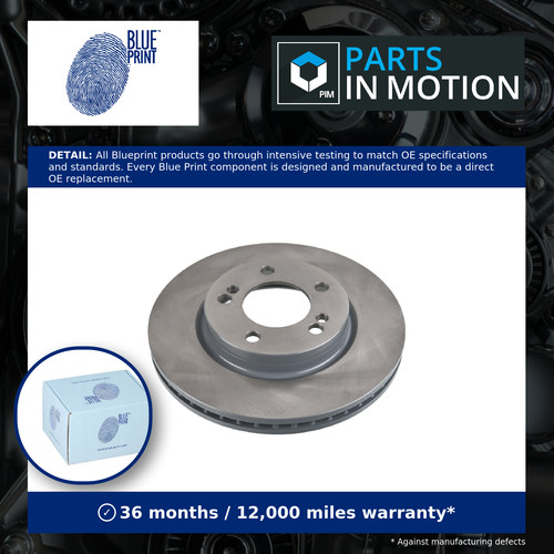 Brake discs pair vented - 2x,