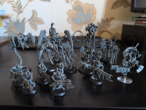 Warhammer 40k necron army - army,
