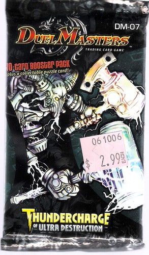 Duel masters thundercharge of - masters,
