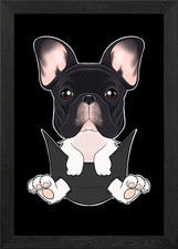 French Bulldog Puppy Framed