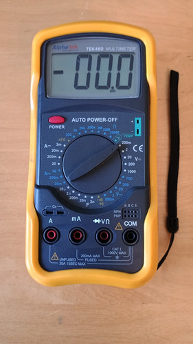 Alphatek tek460 multimeter - alphatek,