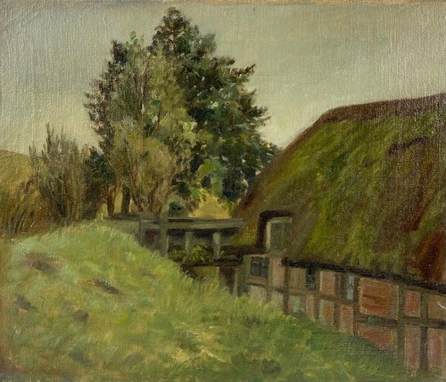Impressionist oil timber frame - impressionist,
