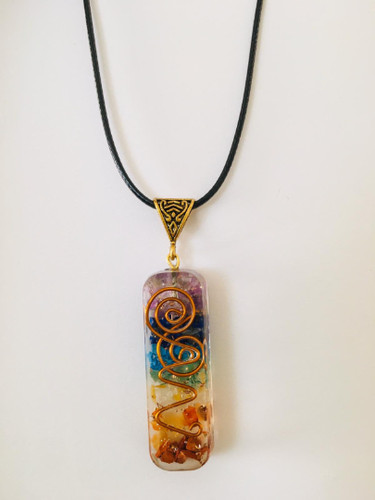 Chakra healing pendant reiki - chakra,