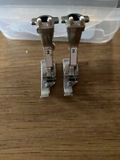 bernina sewing machine feet- overlocker foot x 3