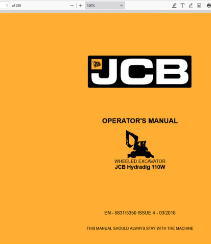 Jcb hydradig 110w wheeled - jcb,