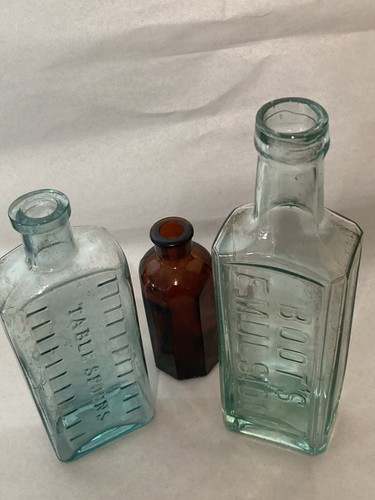 3old bottles found - found, loft