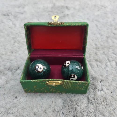 Vintage chinese green yin yang - chinese,
