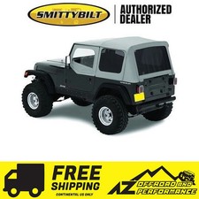 Smittybilt Replacement Soft Top w/ Half Door Skins For 88-95 Jeep Wrangler YJ