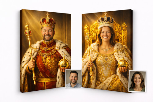 Custom your picture royal king - your,