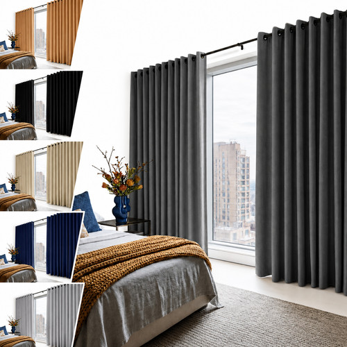 Large blackout curtains extra - large,