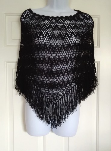 Kookai black crochet - kookai,