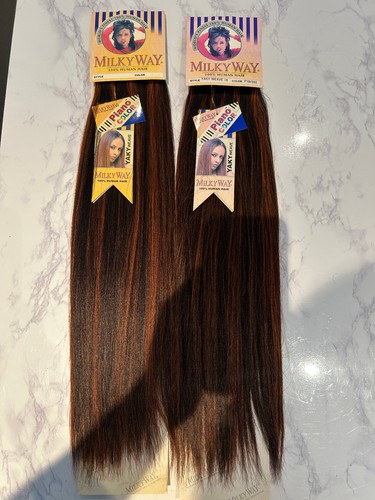 Milkyway 100 human hair weave - 100%,