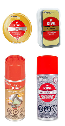 Kiwi black shoe polish - black,