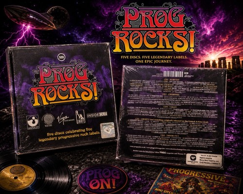 Prog rocks various cd - rocks, by